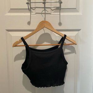 Black Swim Suit Top